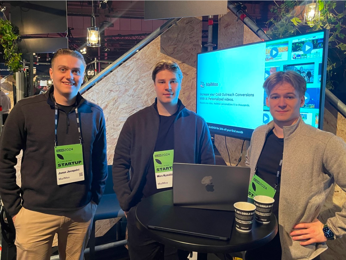 MailMoo at Slush 2024